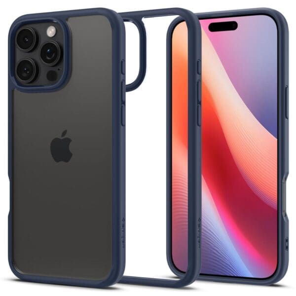 Spigen Ultra Hybrid Navy Blue Kryt iPhone 16 Pro Max