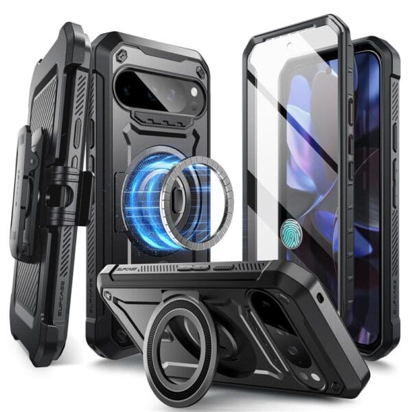 Supcase Ub Pro Mag MagSafe Black Kryt Google Pixel 9 Pro XL