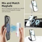 Tech-Protect Magedge MagSafe Matte Black/Gunmetal Kryt iPhone 16