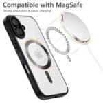 Tech-Protect Magflex MagSafe Satin Black Kryt iPhone 16