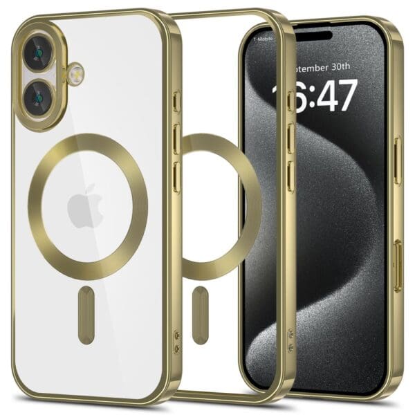 Tech-Protect Magflex MagSafe Satin Gold Kryt iPhone 16