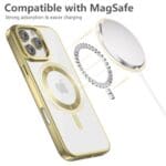 Tech-Protect Magflex MagSafe Satin Gold Kryt iPhone 16 Pro Max