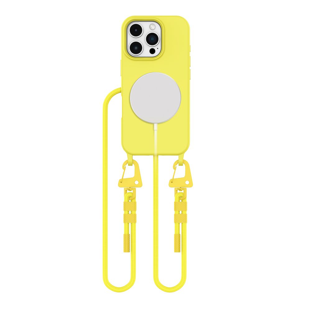 Tech-Protect Magnecklace MagSafe Canary Yellow Kryt iPhone 16 Pro Max