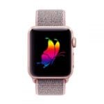 Tech-Protect Nylon Apple Watch 6 / 7 / 8 / 9 / 10 / Se (40 / 41 / 42 mm) Pink Sand