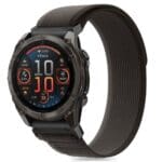 Tech-Protect Nylon Garmin Fenix 5X / 5X Plus / 6X / 6X Pro / 7X / 8 (51 mm) Black/Orange