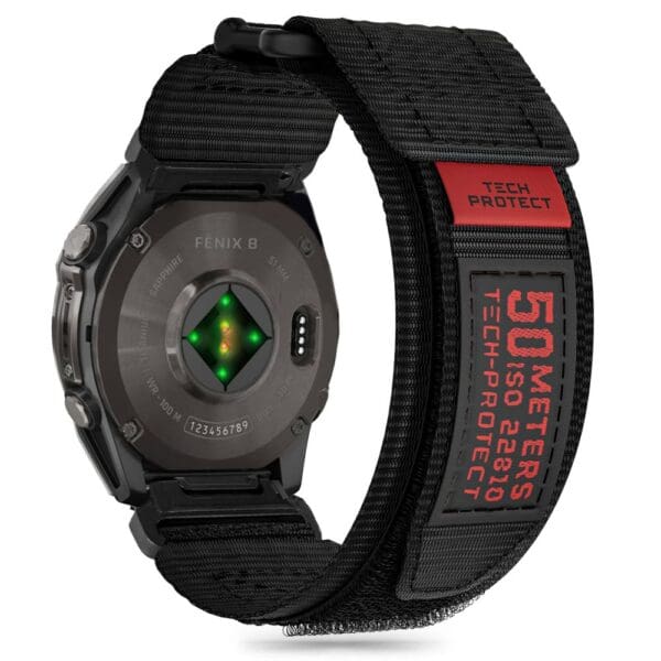 Tech-Protect Scout Pro Garmin Fenix 5X / 5X Plus / 6X / 6X Pro / 7X / 8 (51 mm) Black