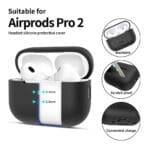 Tech-Protect Silicone Black Kryt AirPods Pro 1/2