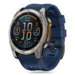 Tech-Protect Silicone Garmin Fenix 5 / 6 / 6 Pro / 7 / 8 (47 mm) / E Navy Blue