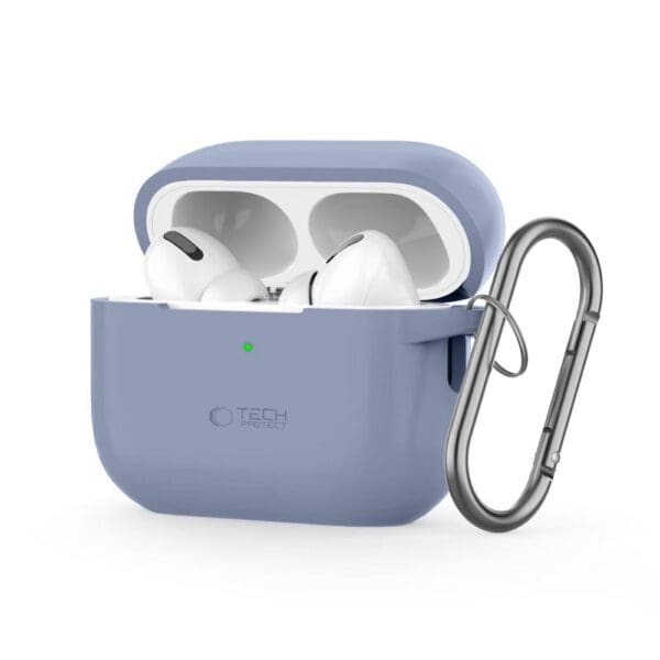 Tech-Protect Silicone Hook Baby Blue Kryt AirPods Pro 1/2