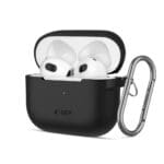 Tech-Protect Silicone Hook Black Kryt AirPods 3