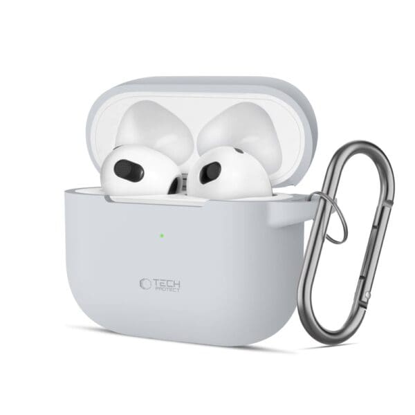 Tech-Protect Silicone Hook Crayon Grey Kryt AirPods 3