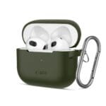 Tech-Protect Silicone Hook Olive Green Kryt AirPods 3