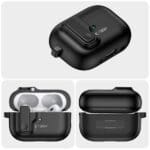 Tech-Protect Slim Hook Black Kryt AirPods Pro 2