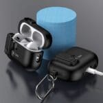 Tech-Protect Slim Hook Black Kryt AirPods Pro 2