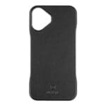 OBAL:ME LeatherTanga Apple Black Kryt iPhone 16 Plus