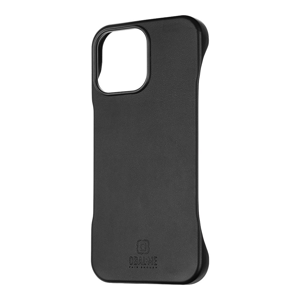 OBAL:ME LeatherTanga Apple Black Kryt iPhone 16 Pro Max