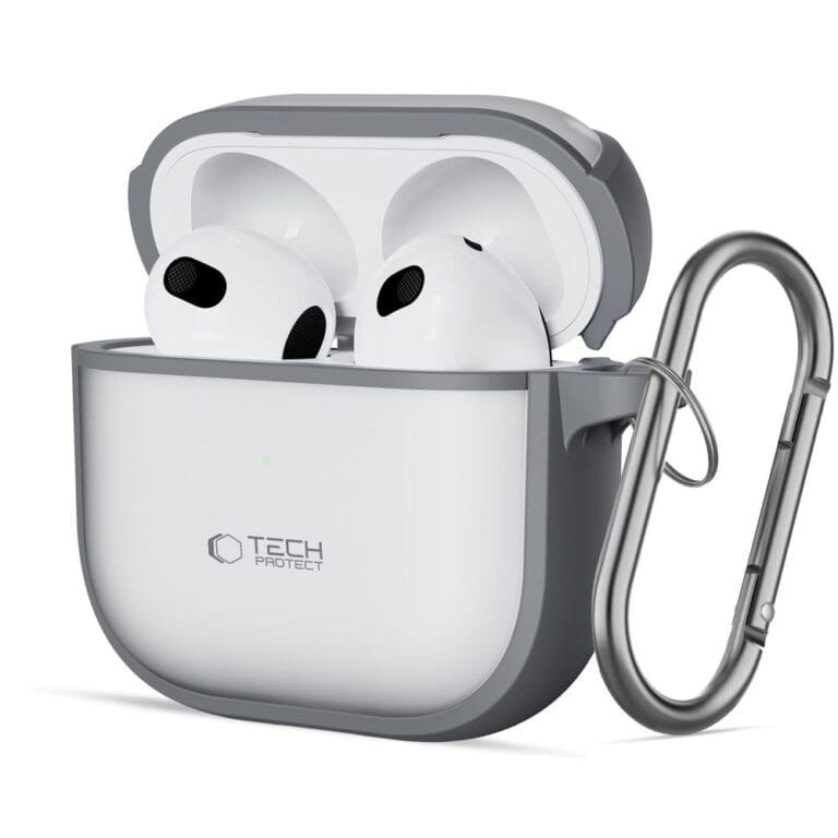 Tech-Protect Magmat Matte Grey Kryt AirPods 4