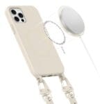 Tech-Protect Magnecklace MagSafe Cosmic Latte Kryt iPhone 12/12 Pro