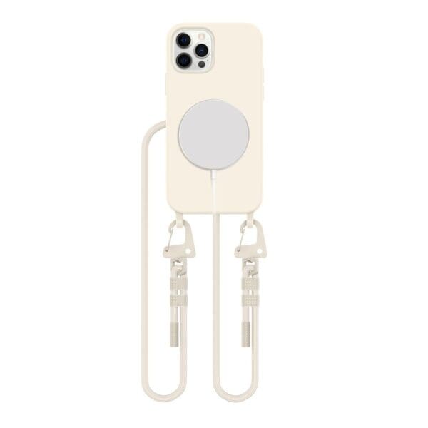 Tech-Protect Magnecklace MagSafe Cosmic Latte Kryt iPhone 12/12 Pro