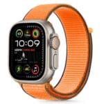 Tech-Protect Nylon Apple Watch 6 / 7 / 8 / 9 / 10 / Se (40 / 41 / 42 mm) Kumquat