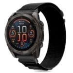 Tech-Protect Nylon Pro Garmin Fenix 5X / 5X Plus / 6X / 6X Pro / 7X / 8 (51 mm) Black