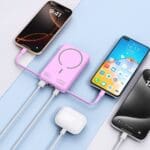Tech-Protect Pb31 Lifemag MagSafe Power Bank 10000Mah Lavender