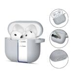 Tech-Protect Silicone Hook Crayon Grey Kryt AirPods 4