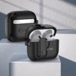 Tech-Protect Slim Hook Black Kryt AirPods 4