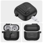 Tech-Protect Slim Hook Black Kryt AirPods 4