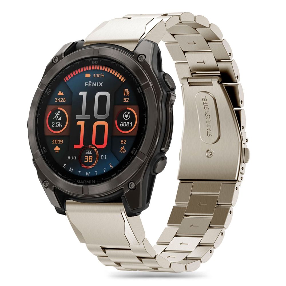 Tech-Protect Stainless Garmin Fenix 5 / 6 / 6 Pro / 7 / 8 (47 mm) / E Titanium