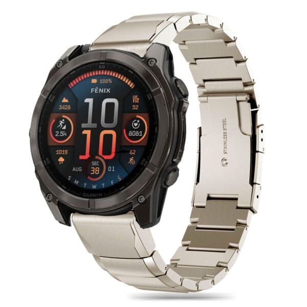 Tech-Protect Steelband Garmin Fenix 5 / 6 / 6 Pro / 7 / 8 (47 mm) / E Titanium