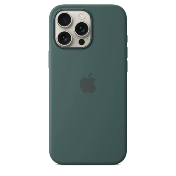 Apple Silicone MA7V4ZM/A Lake Green Kryt iPhone 16 Pro Max