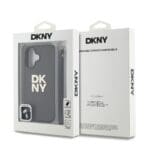 DKNY PU Leather Stack Logo Wrist Strap Green Kryt iPhone 16