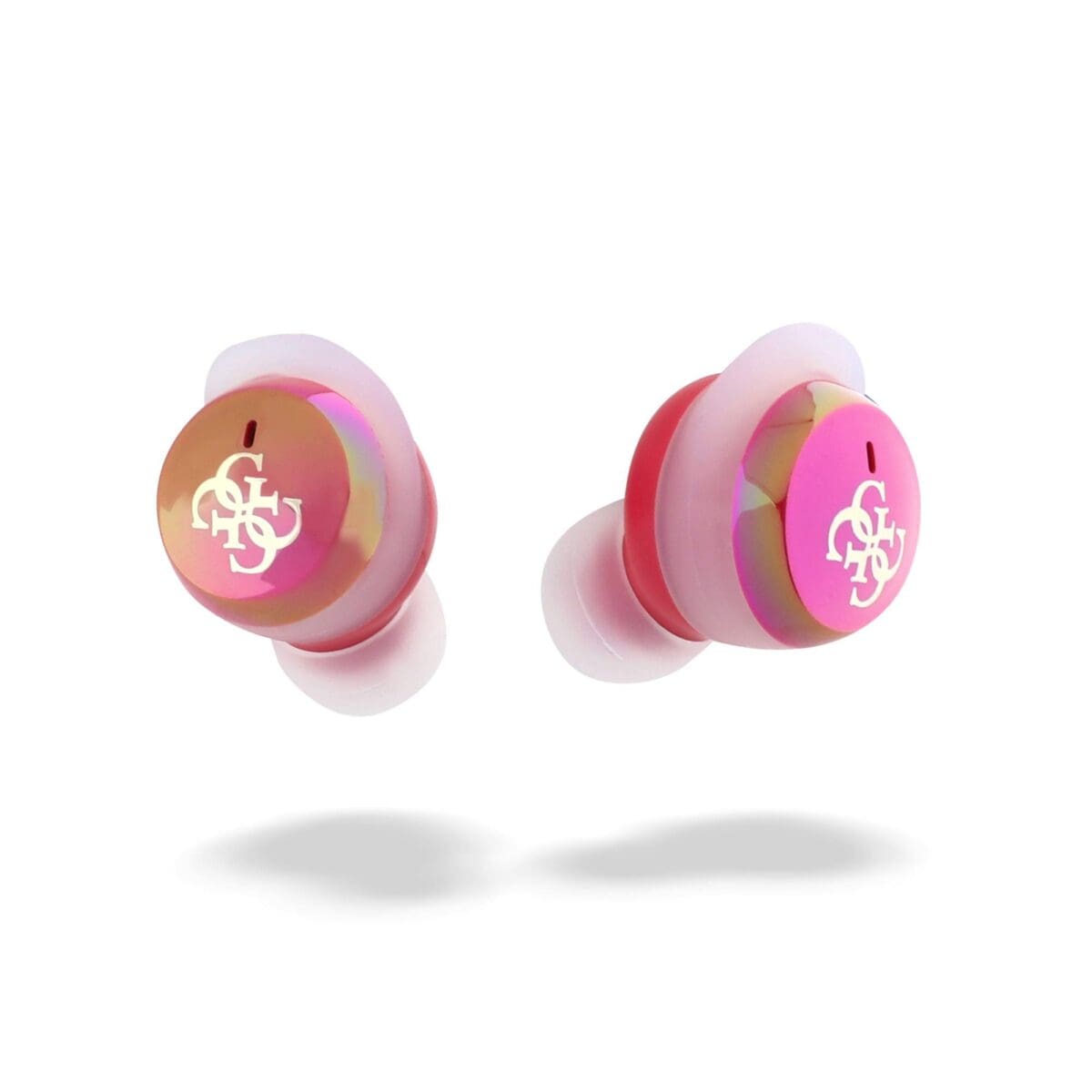 Guess 4G Logo Mini TWS Wireless Headphones Pink