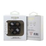 Guess PU 4G Peony Charm Black Kryt AirPods Pro/Pro 2