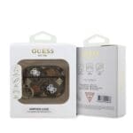 Guess PU 4G Peony Charm Brown Kryt AirPods Pro 2