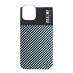 OBAL:ME Flossy Stripes Apple Black/Sky Blue Kryt iPhone 12/12 Pro