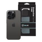 OBAL:ME Flossy Stripes Apple Black/Sky Blue Kryt iPhone 15 Pro