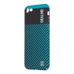 OBAL:ME Flossy Stripes Apple Black/Teal Kryt iPhone 7/8/SE 2020/SE 2022