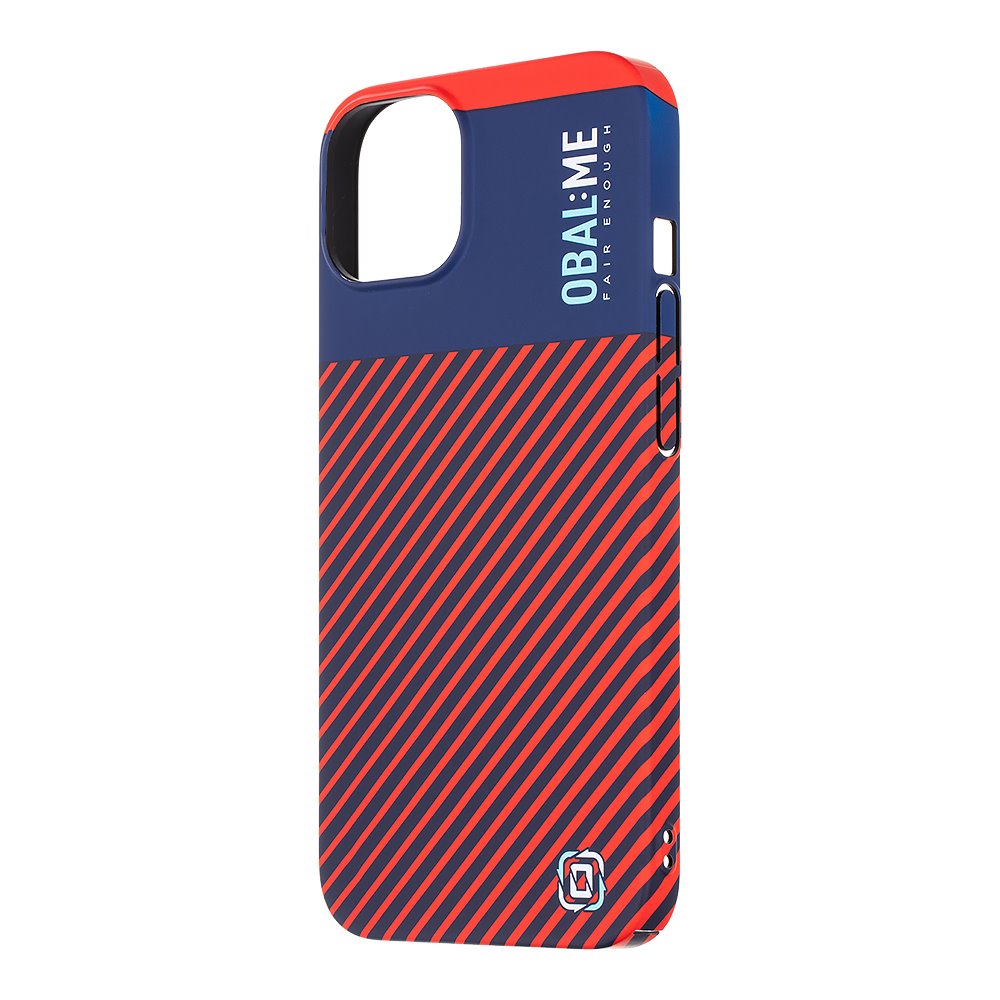 OBAL:ME Flossy Stripes Apple Blue/Red Kryt iPhone 13