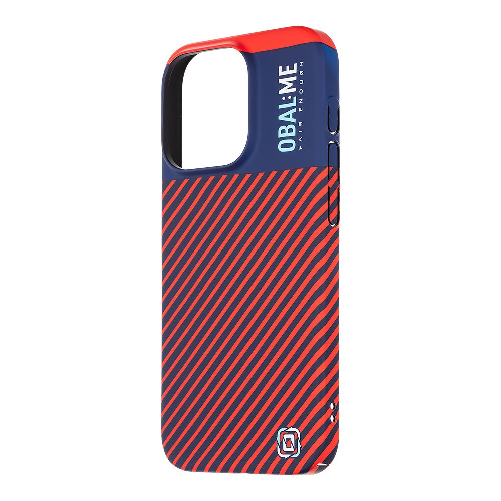 OBAL:ME Flossy Stripes Apple Blue/Red Kryt iPhone 15 Pro