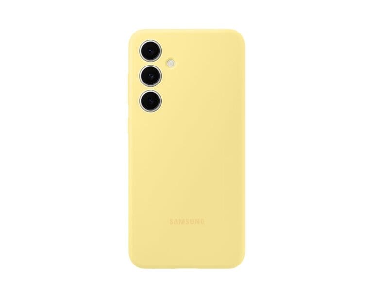 Samsung EF-PS721CYE Silicone Yellow Kryt Galaxy S24 Fe