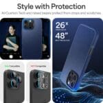 Spigen Cyrill Kajuk Mag MagSafe Navy Kryt iPhone 16 Pro