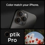 Spigen Optik Pro Glas.Tr ”Ez Fit” Camera Protector 2-Pack Desert Titanium iPhone 16 Pro/Pro Max