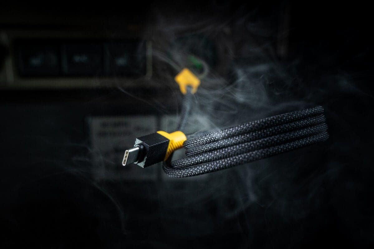 Tactical MagRope USB-C/USB-C 1m Black/Yellow