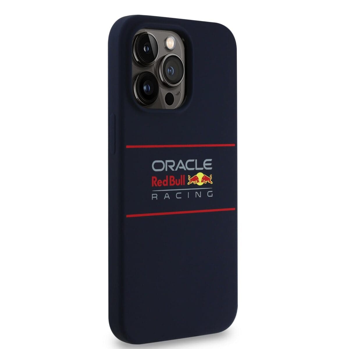 Red Bull Silicone Horizontal Logo MagSafe Navy Kryt iPhone 13 Pro