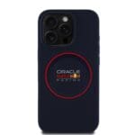 Red Bull Silicone Red Ring MagSafe Navy Kryt iPhone 15 Pro Max