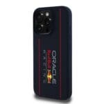 Red Bull Silicone Vertical Logo MagSafe Navy Kryt iPhone 16 Pro