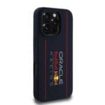 Red Bull Silicone Vertical Logo MagSafe Navy Kryt iPhone 16 Pro