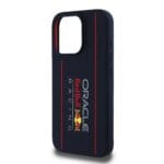 Red Bull Silicone Vertical Logo MagSafe Navy Kryt iPhone 16 Pro